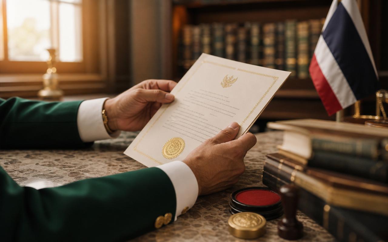บริการรับรองเอกสารโดยทนาย Notary Public — ภาษาไทย ทนาย Notary Public รับรองหนังสือมอบอำนาจภาษาไทยด้วยตราครุฑและปั๊มทอง